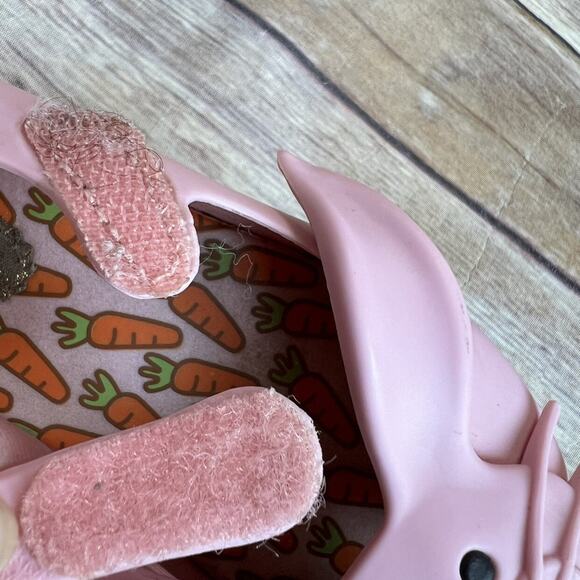 Mini Melissa Pink Ultragirl Rabbit Jelly Shoes - Picture 12 of 12